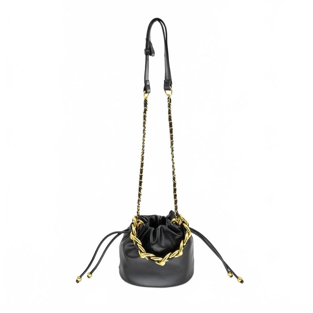NEW BC HANDBAGS women's bucket bag with handle in black